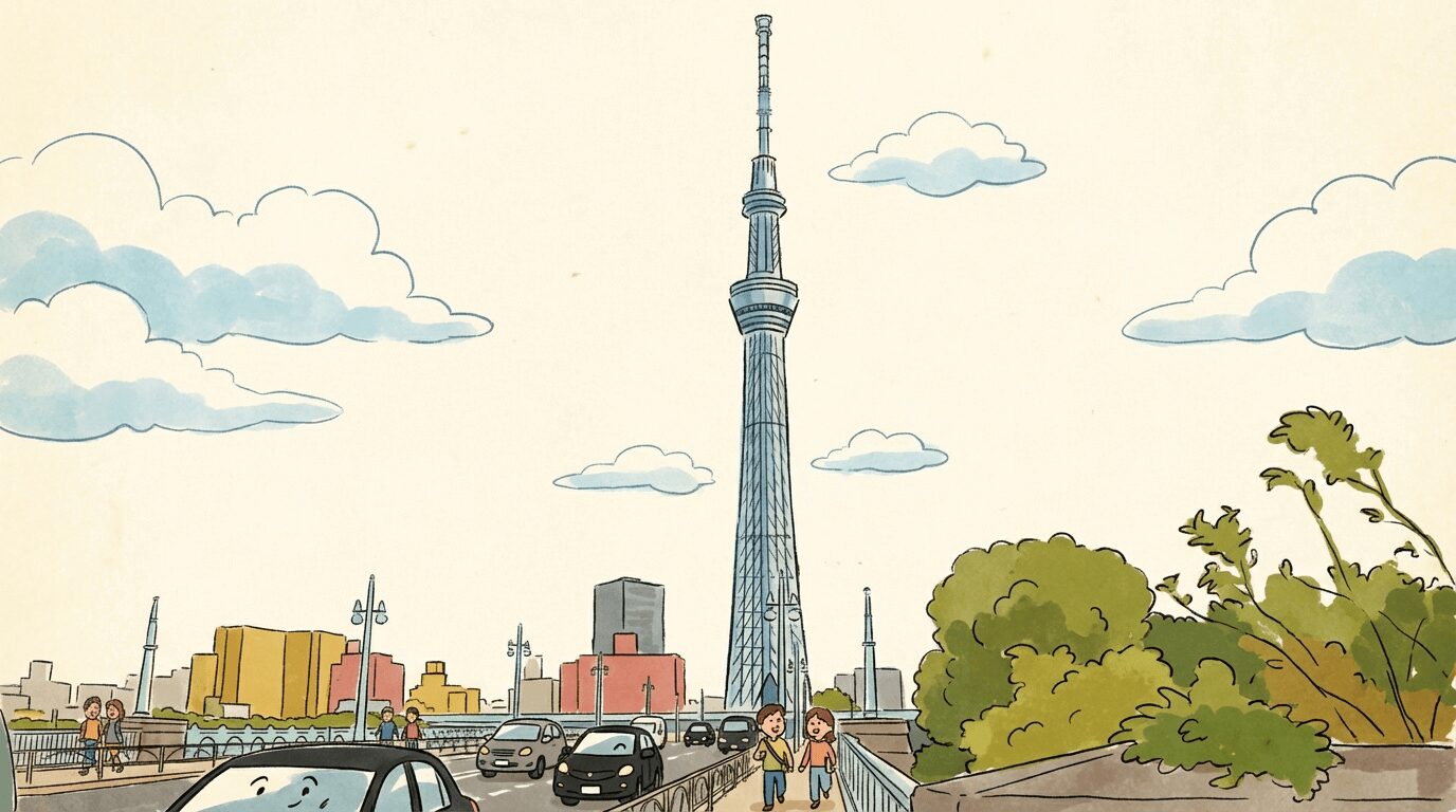 浅草からスカイツリー、歩くとどのくらい?距離や時間、途中の観光・飲食店を知ろう!